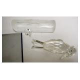 1083	SWAROVSKI CRYSTAL *1988 SHARING WOOD PECKERS* APPROIMATELY 4 1/2 IN X 3 IN