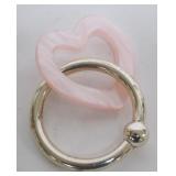 1057	STERLING SILVER BABY RATTLE