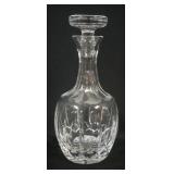 1112	ATLANTIS CRYSTAL DECANTOR, APPROXIMATELY 10 1/2 IN HIGH
