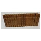 1213	16 VOLUMES LEATHER BOUND & GILT EDGE BULWER