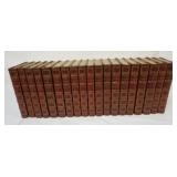 1218	19 LEATHER BOUND & GILT EDGE BOOKS WORKS OF CHARLES KINGSLEY, LINITED EDITION TO 525 COPIES