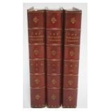 1219	3 VOLUMES LEATHER BOUND BOOKS THE GOLDSBY LEGENDS, LONDON 1875
