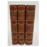1222	3 LEATHER BOUND BOOKS *THE LIFE OF MARIE DE MEDICIS QUEEN OF FRANCE*