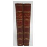 1224	2 LEATHER BOUND VOLUMES *THE LIFE OF BENVENUTO CELLINI*