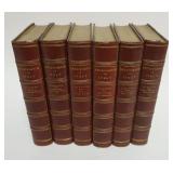 1228	6 VOLUMES LEATHER BOUND BOOKS *RENAISSANCE IN ITALY*