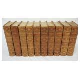 1230	10 VOLUMES LEATHER BOUND BOOKS *IRVINGS WORKS* LIMITED TO 750 SETS