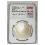 1003	BASEBALL HALL OF FAME SILVER DOLLAR COIN 2014-P