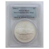 1028	SAN FRANCISCO OLD MINT SILVER DOLLAR 2006-S