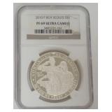 1052	BOYSCOUTS OF AMERICA COMMENORATIVE SILVER DOLLAR 2010-P