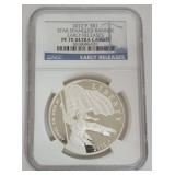 1066	STAR SPANGLED BANNER COMMEMORATIVE SILVER DOLLAR 2012-P
