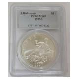 1079	JACKIE ROBINSON COMMEMORATIVE SILVER DOLLAR 1997-S