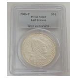 1096	LEIF ERICKSON SILVER DOLLAR 2000-P