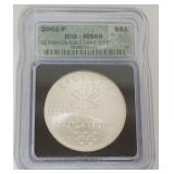 1110	OLYMPICS SALT LAKE CITY SILVER DOLLAR 2002-P