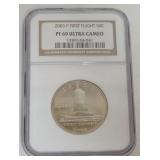 1116	FIRST FLIGHT ORVILLE & WILBUR WRIGHT SILVER HALF DOLLAR 2003-P