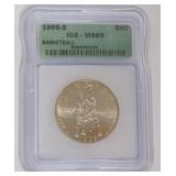 1154	OLYMPIC BASKETBALL SILVER HALF DOLLAR 1995-S