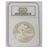 1158	WORLD WAR 2 WWII COMMEMORATIVE SILVER HALF DOLLAR 1993-W