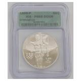 1161	GYMNASTICS SILVER DOLLAR 1995-P