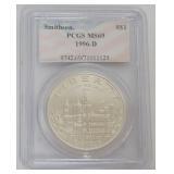1174	SMITHSONIAN SILVER DOLLAR 1996-D
