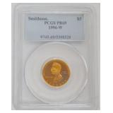 1177	SMITHSONIAN $5 GOLD COIN 1996-W