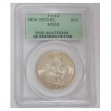 1178	250TH ANNIVERSARY NEW ROCHEL SILVER HALF DOLLAR 1938