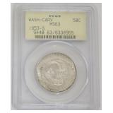 1181	WASHINGTON/CARVER SILVER HALF DOLLAR 1953-S