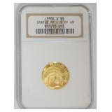1190	STATUE OF LIBERTY $5 GOLD COIN 1986-W