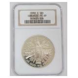 1201	CONGRESS SILVER DOLLAR 1989-S