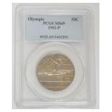 1221	OLYMPIC COMMEMORATIVE SILVER HALF DOLLAR 1992-P