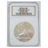 1222	OLYMPIC SILVER DOLLAR 1992-D