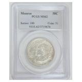 1243	MONROE & ADAMS SILVER HALF DOLLAR 1923