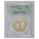 1270	LONG ISLAND SILVER HALF DOLLAR 1936