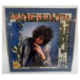 1130	BOB DYLAN FRAMED & MATTED ALBUM W/ATTRIBUTED SIGNATURE *EMPIRE BURLESQUE* APPROXIMATELY 15 IN X