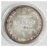 1129	1981 SILVER COIN SANFRANCISCO, 1 TOZ USA ASSAY OFFICE