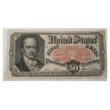 1131	FRACTIONAL CURRENCY 1863, 50 CENTS