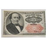 1135	FRACTIONAL CURRENCY 1874, 25 CENTS
