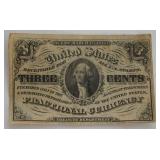 1136	FRACTIONAL CURRENCY 1863, 3 CENTS