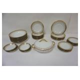 1012	LIMOGES CHINA DINNERWARE, PLATES, BOWLS & TUREEN