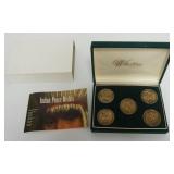1114	COMMEMORATIVE INDIAN PEACE MEDALS