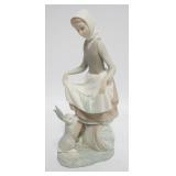 1139	LLADRO FIGURINE, *RABBITS FOOD*, APPROXIMATELY 9 1/2 IN HIGH