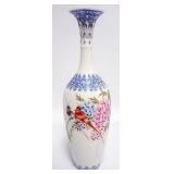 1154	CHINESE EGGSHELL VASE, APPROXIMATELY 10 1/2 IN HIGH