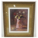 1169	RENEE BERGER FRAMED STILL LIFE PRINT, SIGNED AND NUMBERED 1/50 ON MAT