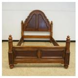 1185	ETHAN ALLEN QUEEN SIZE BED, APPROXIMATELY 69 IN X 91 IN X 71 IN HIGH