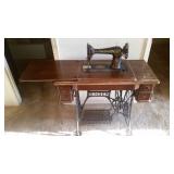 Singer treadle sewing machine
