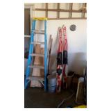 ladders & water skis