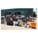 Warehouse Parking Lot Sale! Plus 1801 Open