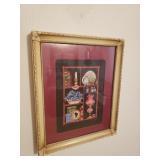 Needlepoint wall art