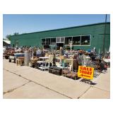 Giant Parking Lot/Warehouse Sale with Retail open, too!
