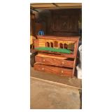Antique Secretary Desk Chest