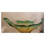 Art Glass including Stretch bowls
