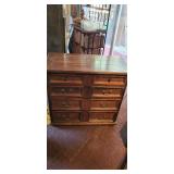 4 drawer oak bachelor